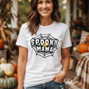 Griezelige mama Halloween Moeder Comfortabel Shirt
