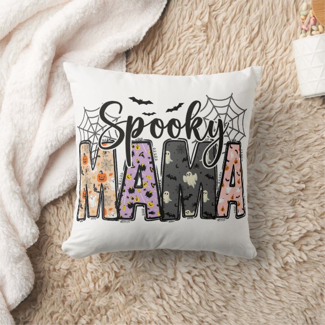 Griezelige Mama – Leuke Halloween voor Moeders Kussen (Deken)