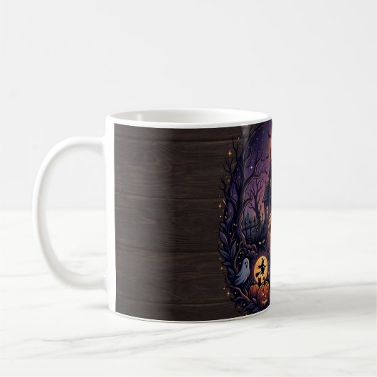 Griezelige Manor Halloween Koffiemok (Links)