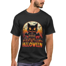 Griezelige Monsterkat Spookhuis Halloween