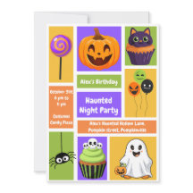 Griezelige Nacht Feest Verjaardag – Halloween nach