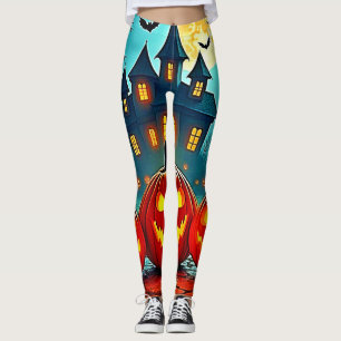 Griezelige Nacht Huis Vol Griezels Leggings