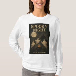 Griezelige Nacht, Kom Als Je Durft T-shirt
