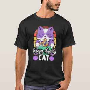 Griezelige Noedels Kat T-shirt
