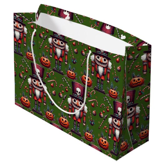 Griezelige Notenkraker Groot Cadeauzakje (Achterkant Gekanteld)