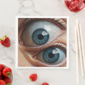 Griezelige oogbollen servet (Insitu)