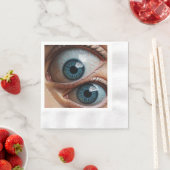 Griezelige oogbollen servet (Insitu)