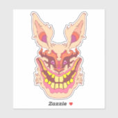Griezelige Paashaas Sticker (Vel)