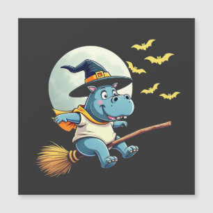 Griezelige Pastel Halloween Baby Moo Deng Nijlpaar