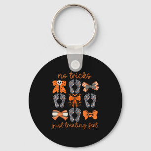 Griezelige Podiatrie Bemanning Halloween Podoloog Sleutelhanger