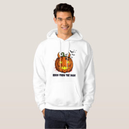 Griezelige Pompoen Halloween Hoodie - Vleermuizen