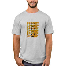 Griezelige Pompoen Halloween T-Shirt | Schattige H