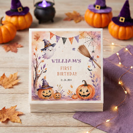 Griezelige Pompoen Halloween Verjaardag Servetten