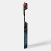 griezelige pompoen iPhone hoesje (Linkerkant)