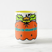 Griezelige Pompoen Mok (Midden)