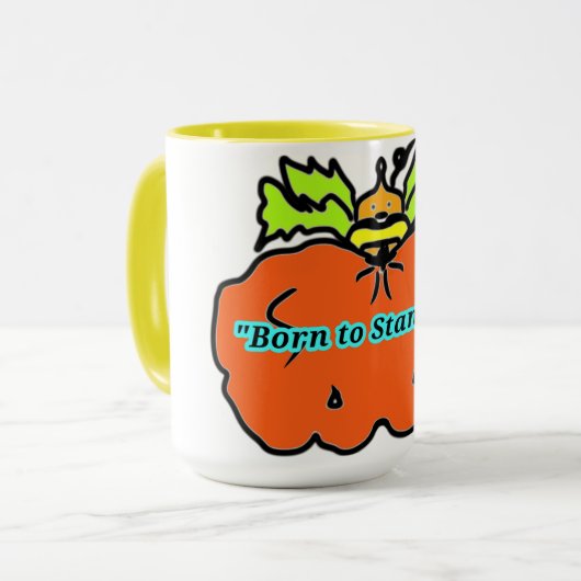 Griezelige Pompoen Mok (Voorkant links)