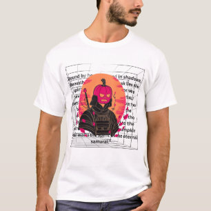 Griezelige Pompoen Samurai Halloween T-Shirt Jap