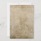  griezelige pop Halloween kostuumfeest Kaart (Achterkant)