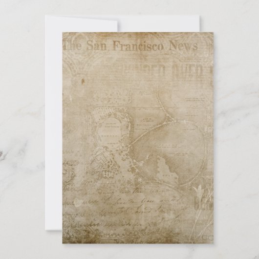  griezelige pop Halloween kostuumfeest Kaart (Achterkant)