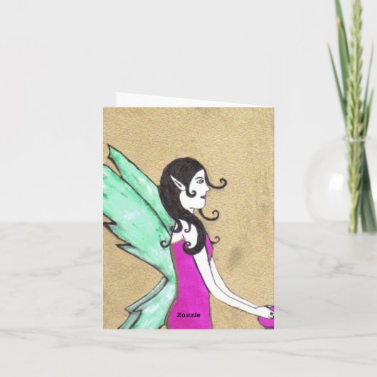 griezelige pop kaart (Achterkant)