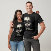 Griezelige pop spookt Halloween Wees bang T-shirt (Unisex)
