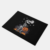 Griezelige Saurus Halloween Dinosaur Deurmat (Schuin)