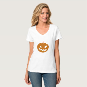 griezelige Schattigee Halloween pompoen T-shirt