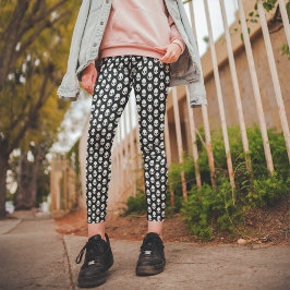 Griezelige Schattigee schedels Leggings