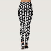 Griezelige Schattigee schedels Leggings (Achterkant)