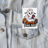 . Griezelige schoolverpleegster Button (Insitu)