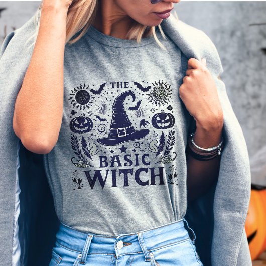 Griezelige Seizoen Basic Heks Witchcore Kleding T-shirt
