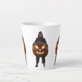 Griezelige Seizoen Koffiemok – Halloween-editie Latte Mok (Voorkant)