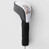 Griezelige Seizoen Sfeer Geest Golfheadcover (Schuin)