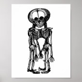 griezelige siamezen tweeling skelet kinder anatomi poster (Voorkant)