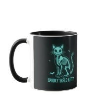 Griezelige Skele-Kitty Mok