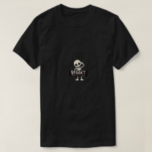 Griezelige Skelet Halloween T-shirts