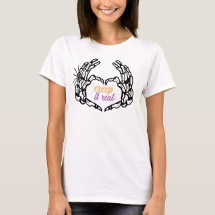 Griezelige Skelet Handen Creep It Real T-shirt