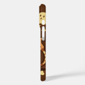 Griezelige Skelet Kat en Geest Case-Mate iPhone Case (Achterkant / Links)