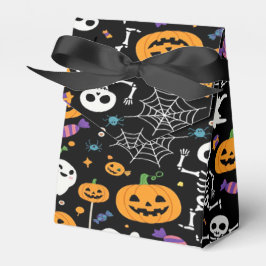Griezelige skeletten voor Halloween Bedankdoosjes
