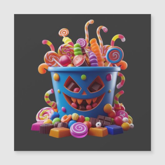 Griezelige snoepemmer – Halloween traktaties (Voorkant)