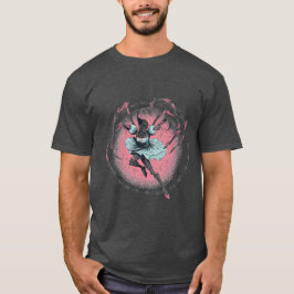 Griezelige Spider Ballerina Grafische T-shirt