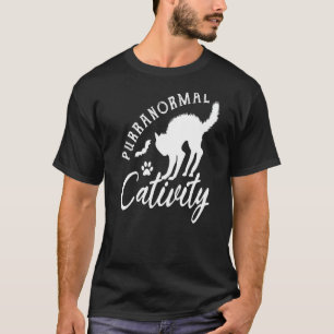 Griezelige spookjacht paranormale activiteit t-shirt