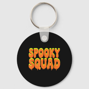 Griezelige Squad bijpassende gezins Halloween-kost Sleutelhanger