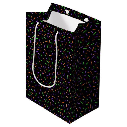 Griezelige Strooikorrels Medium Cadeauzakje (Voorkant Gekanteld)