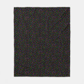 Griezelige Strooisels Fleece Deken (Voorkant)