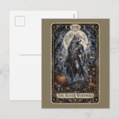 Griezelige Tarot Feestdagenkaart (Voorkant / Achterkant)