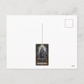 Griezelige Tarot Feestdagenkaart (Achterkant)