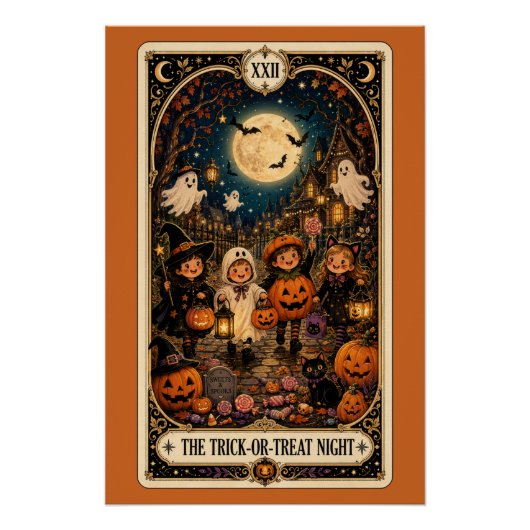Griezelige Tarot Perfect Poster (Voorkant)