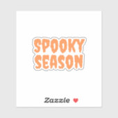 Griezelige tijd van het jaar sticker (Vel)