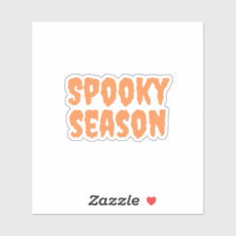 Griezelige tijd van het jaar sticker